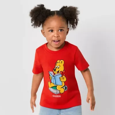 JCPenney x HARIBO Toddler Girls Crew Neck Short Sleeve T-Shirt