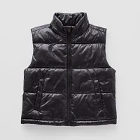 Xersion Shiny Little & Big Girls Puffer Vest