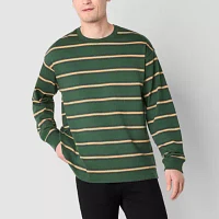 Arizona Mens Striped Long Sleeve T-Shirt