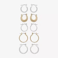 Mixit Womens Hypoallergenic 5 Pair Earring Set