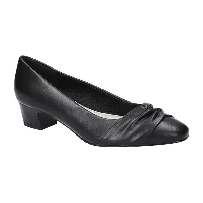 Easy Street Womens Lyanna Closed Toe Flat Heel Pumps