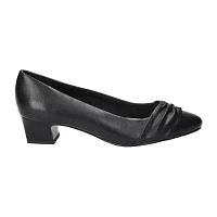 Easy Street Womens Lyanna Closed Toe Flat Heel Pumps