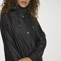 Levi's Midweight Hooded Wind Resistant Water Womens Raincoat