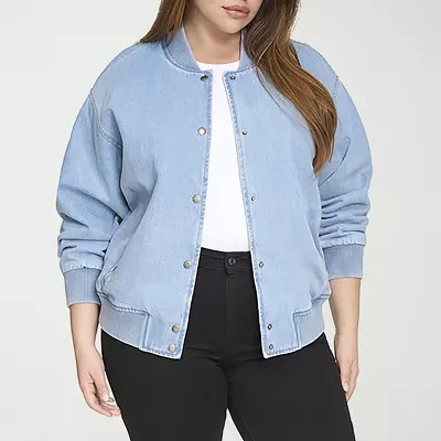 Levi's Wind Resistant Midweight Womens Plus Bomber Jacket