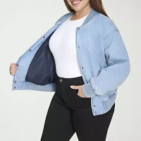 Levi's Wind Resistant Midweight Womens Plus Bomber Jacket