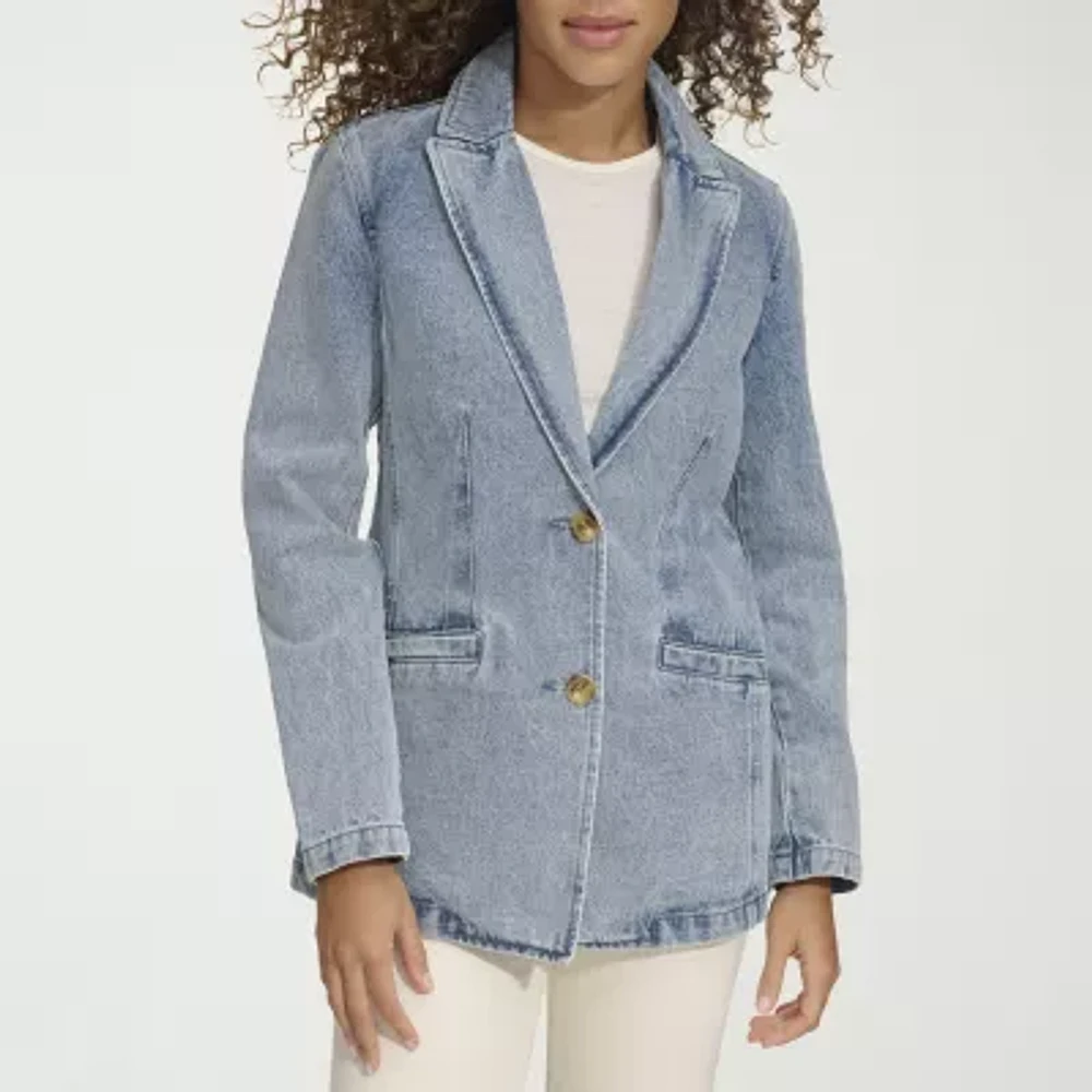Levi's Midweight Denim Womens Plus Jacket