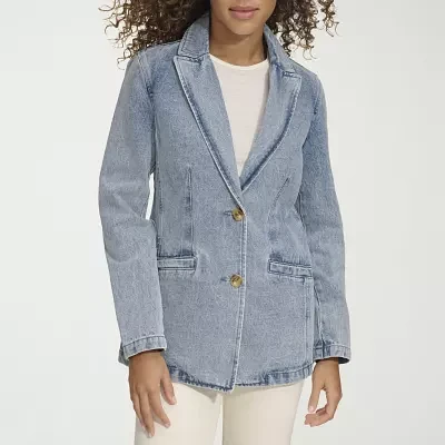 Levi's Midweight Denim Womens Plus Jacket
