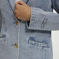 Levi's Midweight Denim Womens Plus Jacket