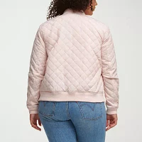 Levi's Wind Resistant Water Midweight Womens Plus Bomber Jacket