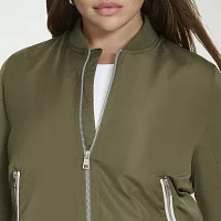 Levi's Wind Resistant Water Midweight Womens Plus Bomber Jacket