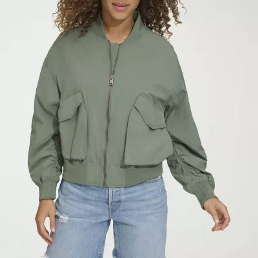 Levi's Wind Resistant Water Midweight Womens Bomber Jacket