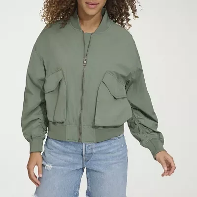 Levi's Wind Resistant Water Midweight Womens Bomber Jacket