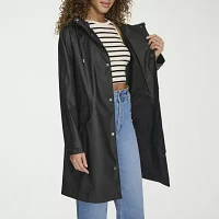 Levi's Midweight Hooded Wind Resistant Water Womens Raincoat