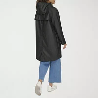 Levi's Midweight Hooded Wind Resistant Water Womens Raincoat