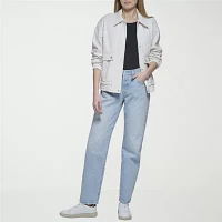 Levi's Faux Leather Wind Resistant Midweight Womens Bomber Jacket