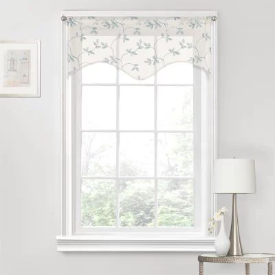 Regal Home Meadow Rod Pocket Tailored Valance