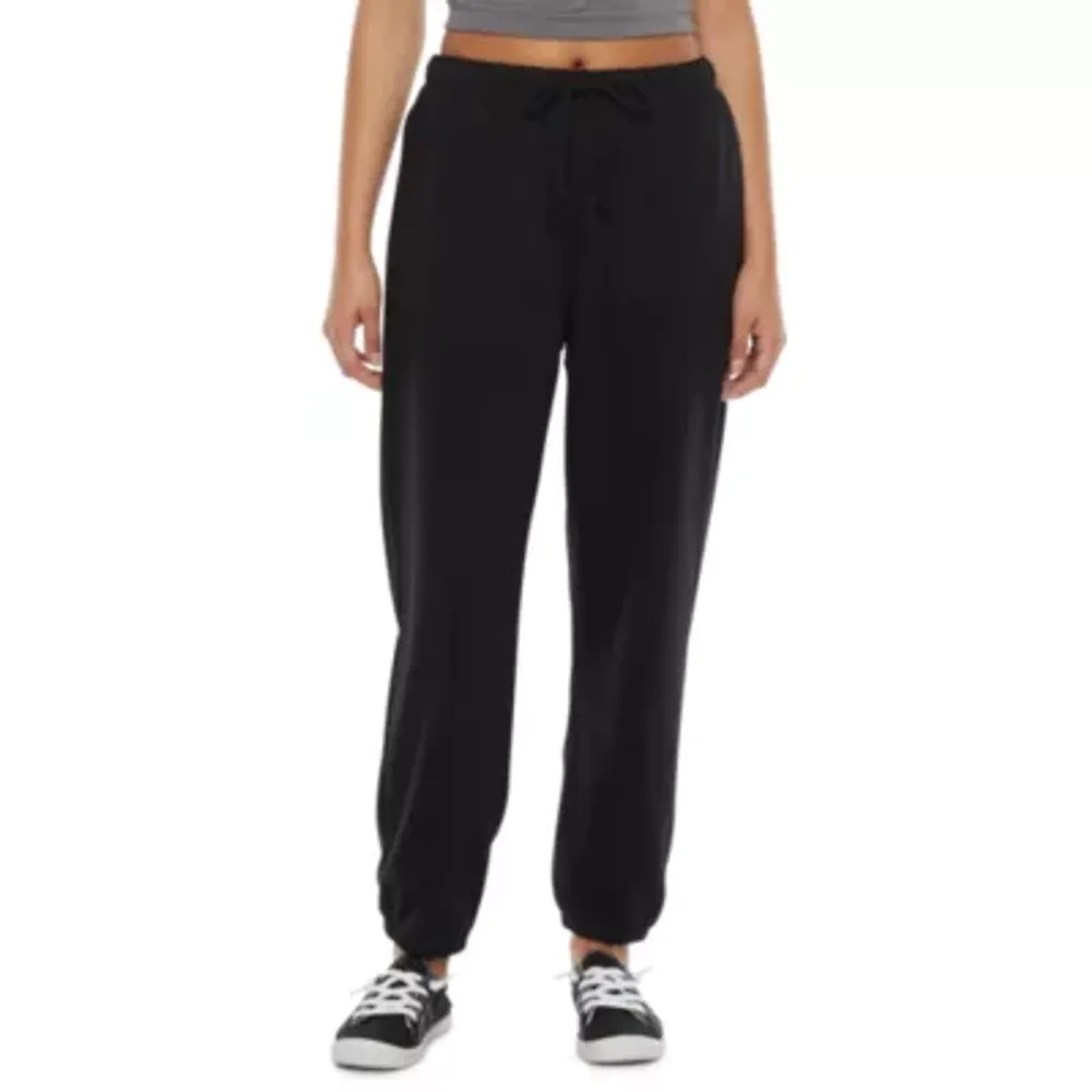 Flirtitude Boyfriend Womens Mid Rise Active Jogger Pant Juniors