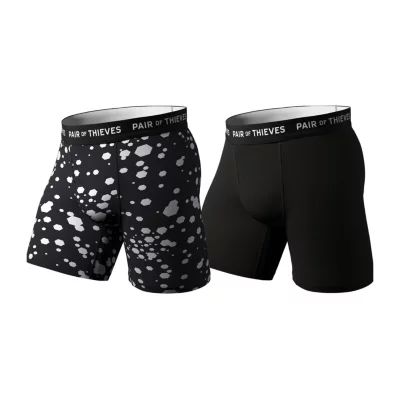 Pair Of Thieves Mens 2 PK Super Fit Long Leg Boxer Briefs