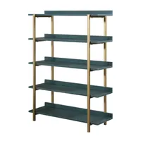 Hali Home Office Collection 5-Shelf Bookcases