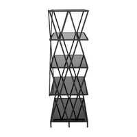 Winside Home Office Collection 5-Shelf Bookcase