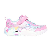 Skechers Girls Unicorn Dreams Wishful Magic Sneakers