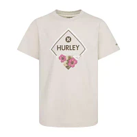 Hurley Big Boys Crew Neck Short Sleeve Graphic T-Shirt