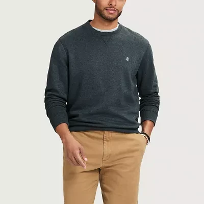 IZOD Advantage Performance Mens Crew Neck Long Sleeve Sweatshirt