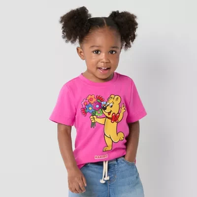 JCPenney x HARIBO Toddler Girls Crew Neck Short Sleeve T-Shirt