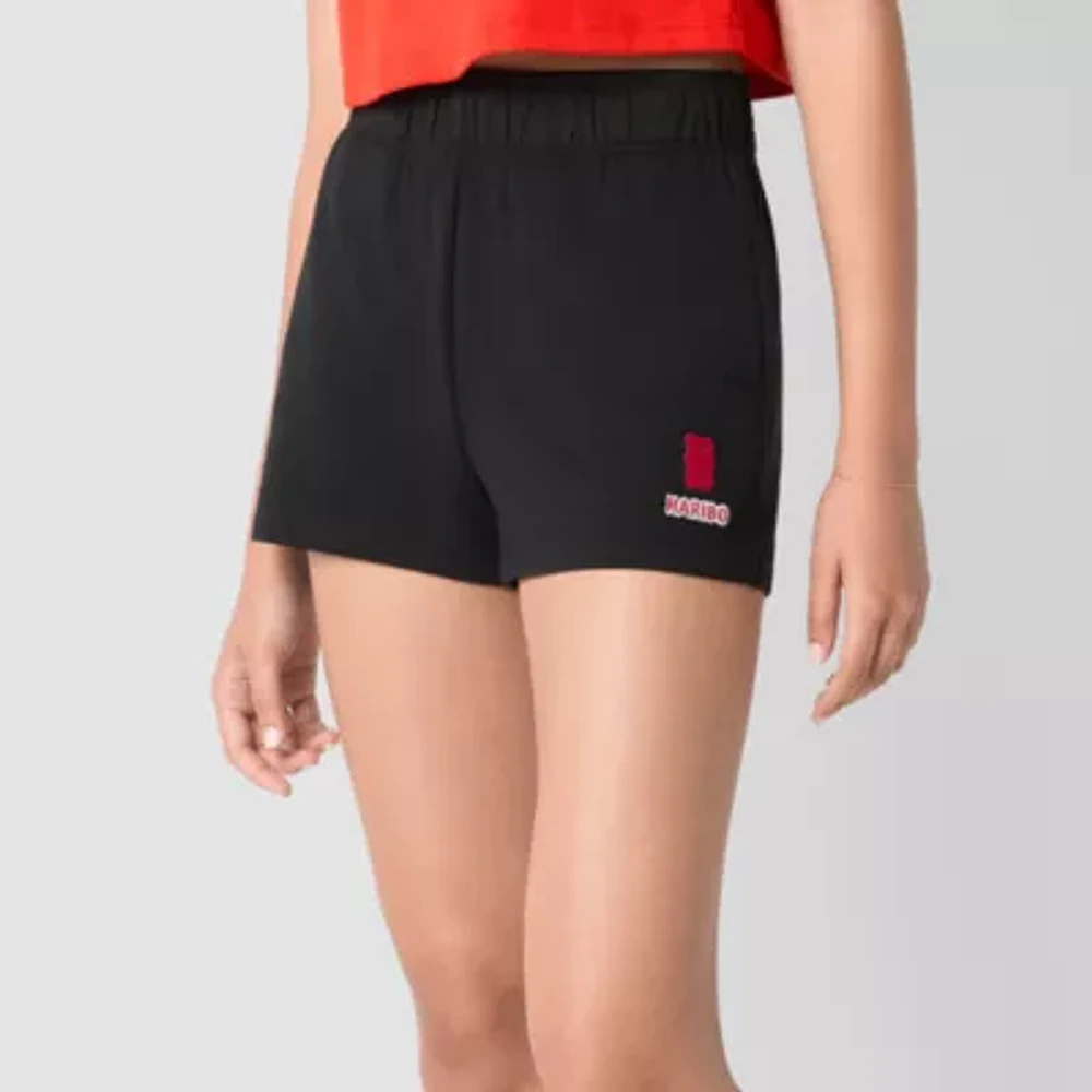 JCPenney x HARIBO Womens Juniors High Rise Pull-On Short