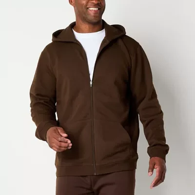 Xersion Cotton Fleece Big and Tall Mens Long Sleeve Zipper Hoodie