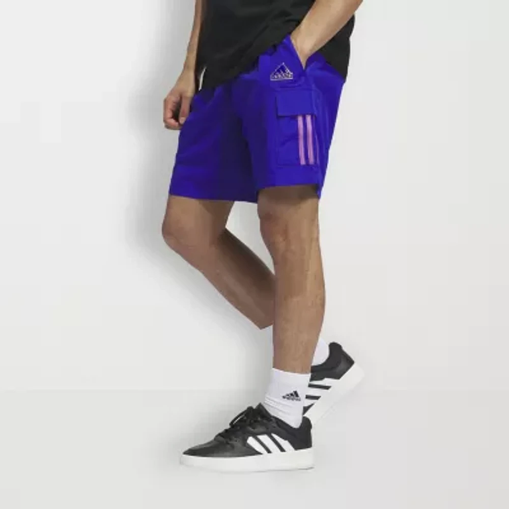 adidas 7 Inch Mens Moisture Wicking Cargo Short