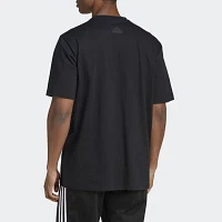 adidas Mens Crew Neck Short Sleeve Graphic T-Shirt