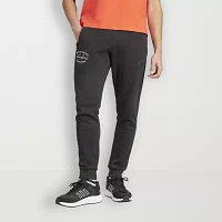 adidas Mens Mid Rise Drawstring Waist Cuffed Sweatpant