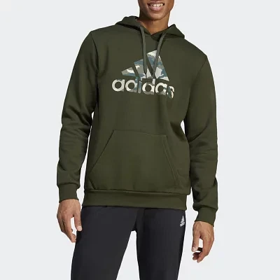 adidas Mens Long Sleeve Hoodie