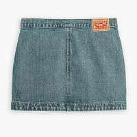 Levi's Womens Midi Wrap Skirt