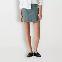 Levi's Womens Midi Wrap Skirt