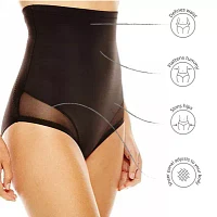 Underscore Innovative Edge® Sheer High-Waist Control Briefs 129-3534