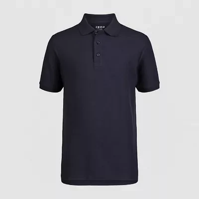 IZOD Little & Big Boys Adaptive Short Sleeve Polo Shirt
