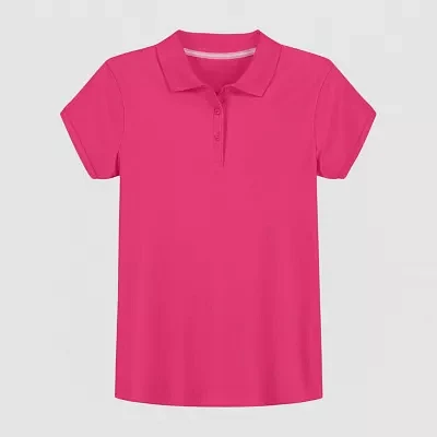 IZOD Little & Big Girls Short Sleeve Polo Shirt