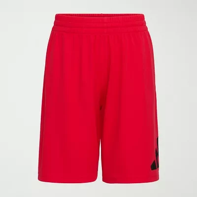 adidas Big Boys Mid Rise Pull-On Short