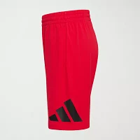 adidas Big Boys Mid Rise Pull-On Short