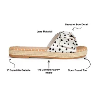 Journee Collection Womens Evva Flat Sandals
