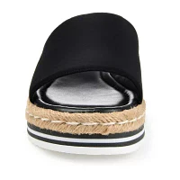 Journee Collection Womens Rosey Slide Sandals