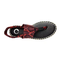 Journee Collection Womens Flin Flat Sandals