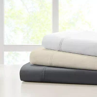 Aireolux 100% Cotton 600 Thread Count Ultra-Soft & Silky Wrinkle-Resistant Sheets Pillowcases