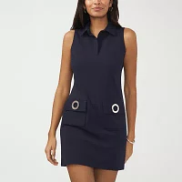 MSK Womens Sleeveless Shift Dress