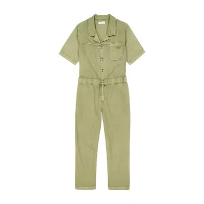 Roxy Big Girls Short Sleeve Embroidered Jumpsuit