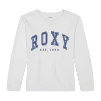 Roxy Big Girls Crew Neck Long Sleeve Graphic T-Shirt