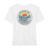 Quiksilver Big Boys Crew Neck Short Sleeve Graphic T-Shirt
