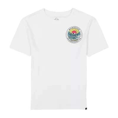 Quiksilver Big Boys Crew Neck Short Sleeve Graphic T-Shirt
